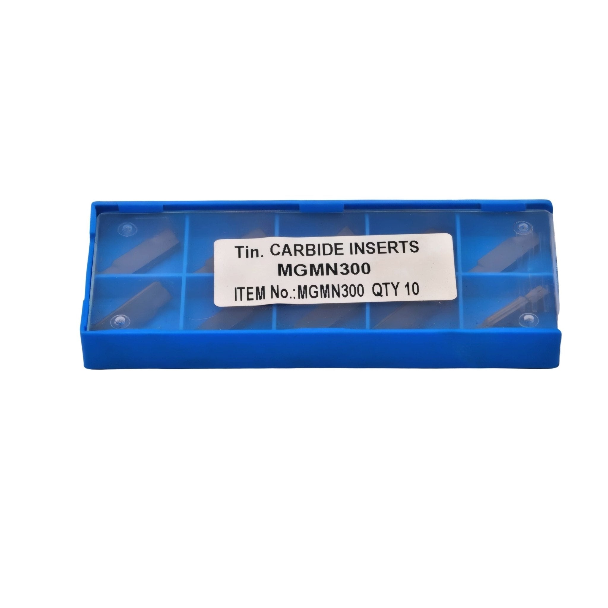 Carbide Grooving Inserts MGMN300 TiAlN Coated 3.0mm (Pack of 10) - Twin Eagle Imports