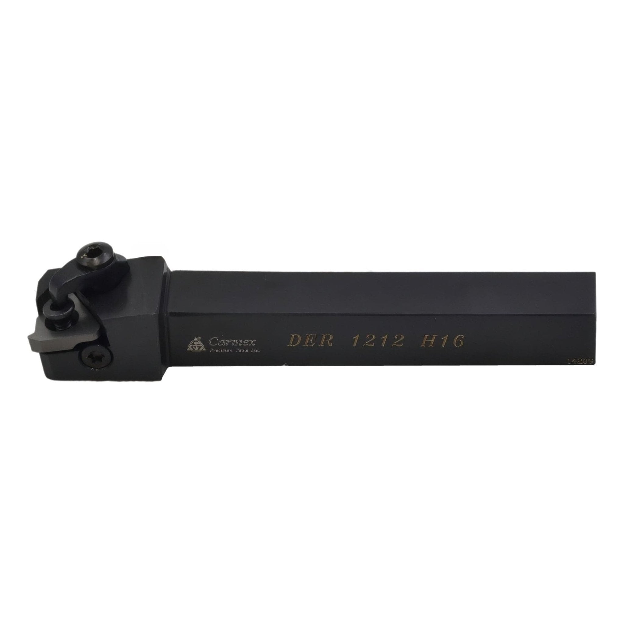 Carmex DER 1212 H16 External Thread Toolholder, 16 mm Insert - Twin Eagle Imports