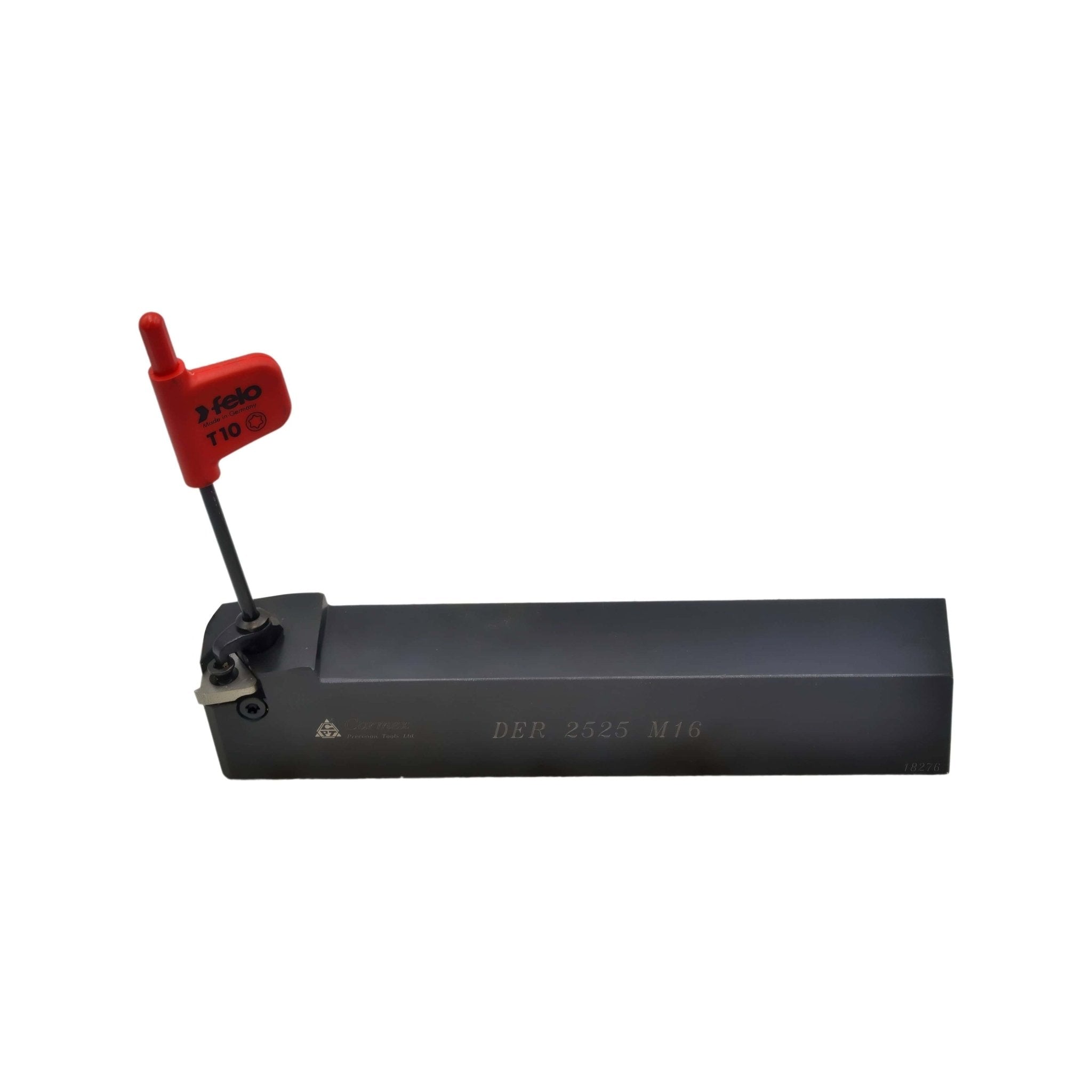 Carmex External Thread Turning Tool Holder DER 2525 M16 25mm Shank - Twin Eagle Imports