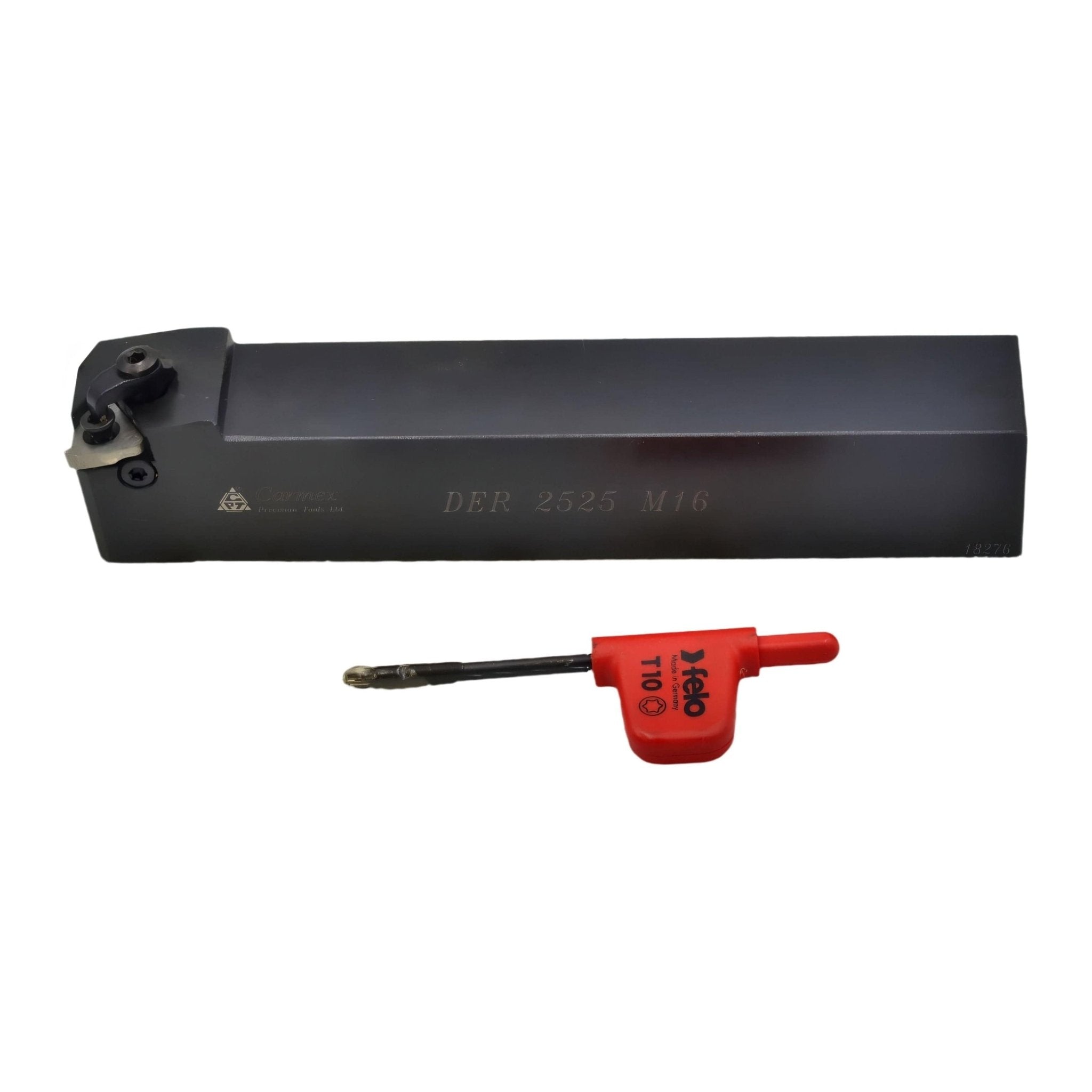 Carmex External Thread Turning Tool Holder DER 2525 M16 25mm Shank - Twin Eagle Imports