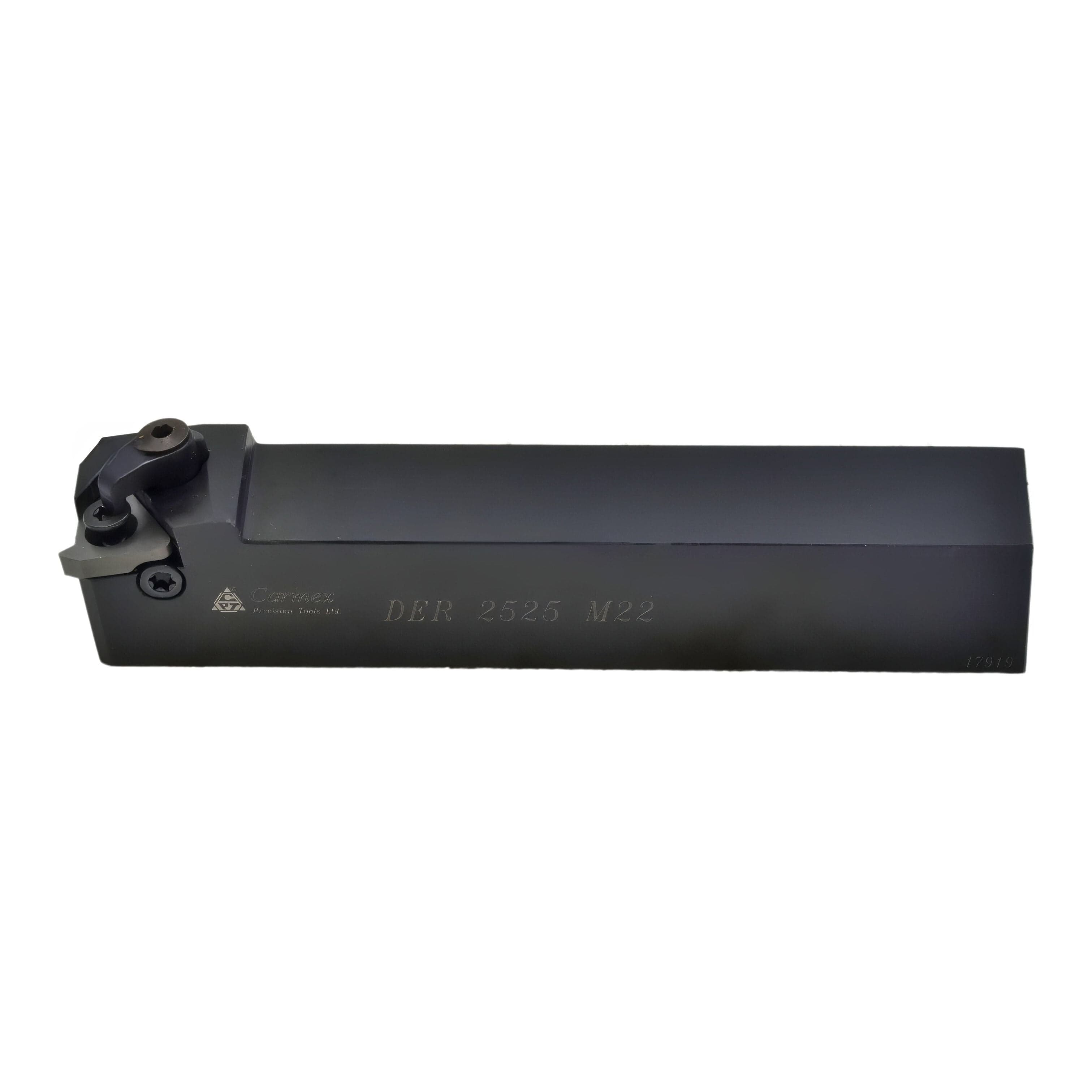 CARMEX PRECISION TOOLS LTD Turning Tool Carmex External Thread Turning Tool Holder DER 2525 M22 25mm Shank