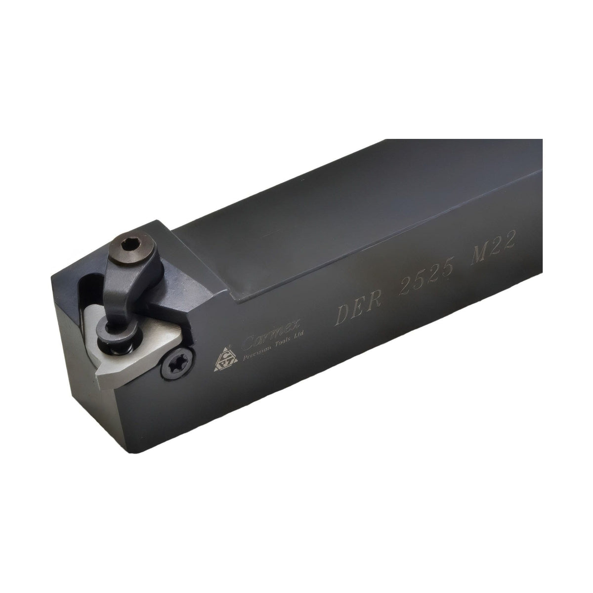 CARMEX PRECISION TOOLS LTD Turning Tool Carmex External Thread Turning Tool Holder DER 2525 M22 25mm Shank