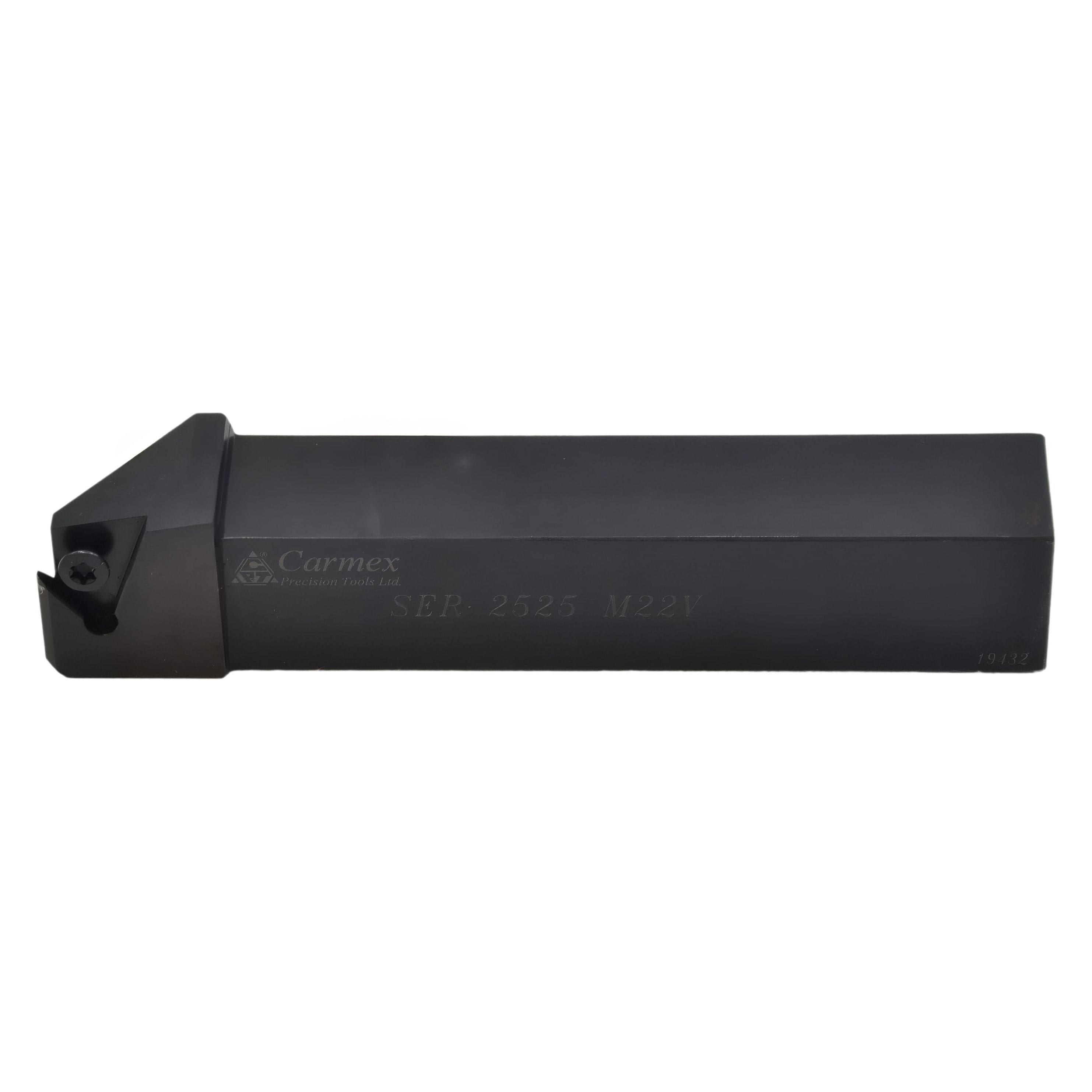 CARMEX PRECISION TOOLS LTD Turning Tool Carmex External Thread Turning Tool Holder SER 2525 M22V 25mm Shank