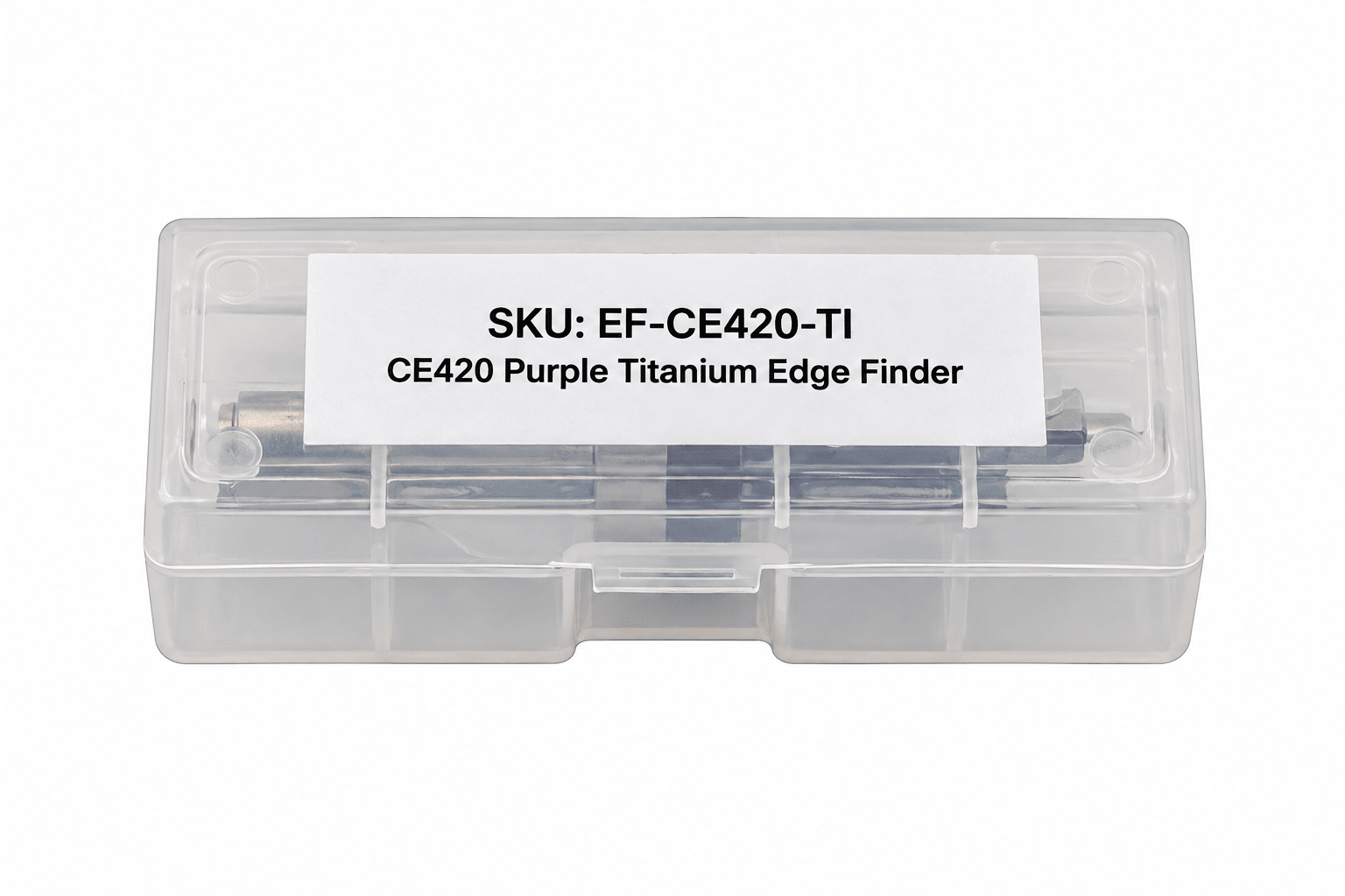 CE420 Purple Titanium Edge Finder for CNC Milling Machine Drill Press - Twin Eagle Imports