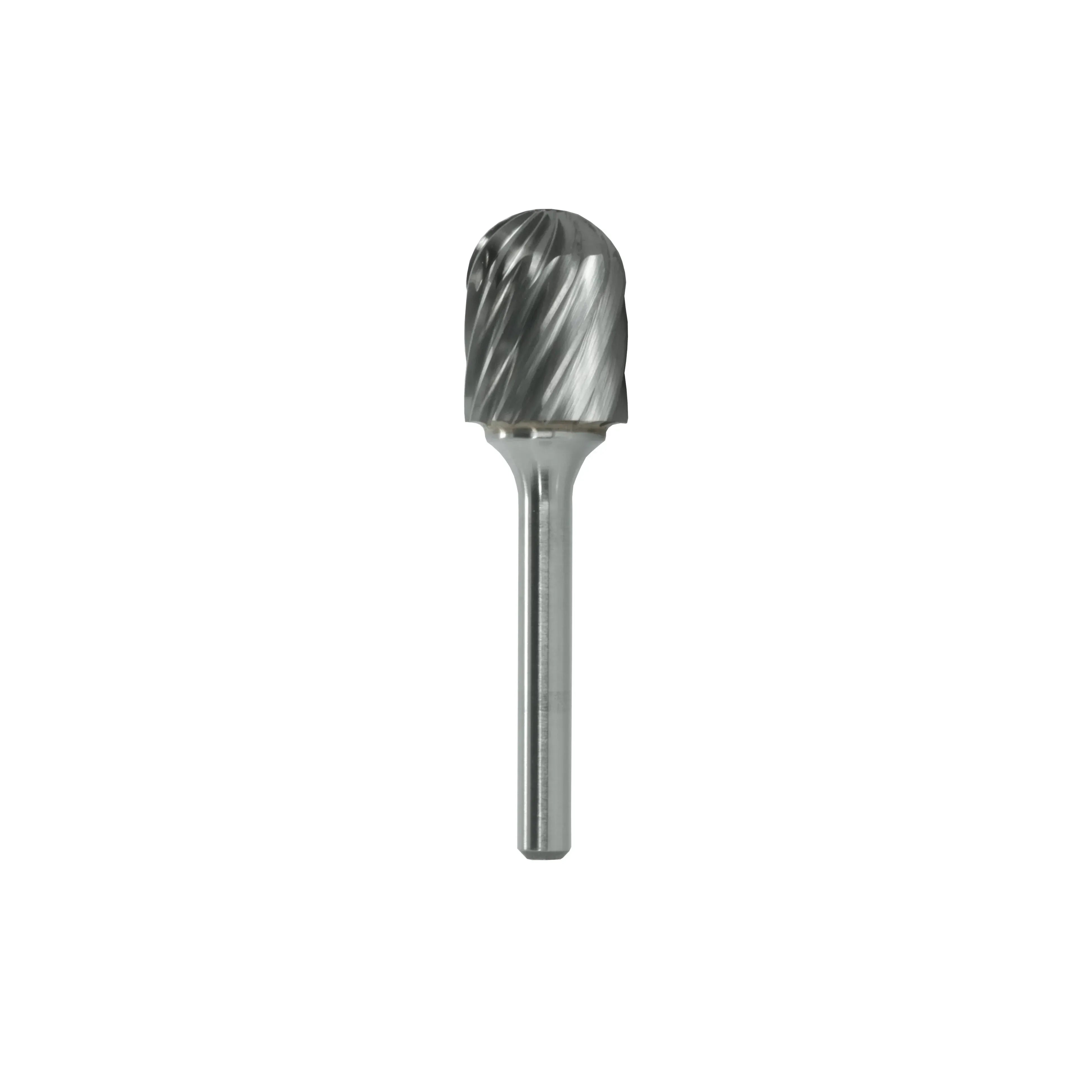 CH Tools CARBIDE BURRS CH Tools – SC3MNF 10mm Double Cut Metric Carbide Burr (Cylinder with Radius End, 6mm Shank)