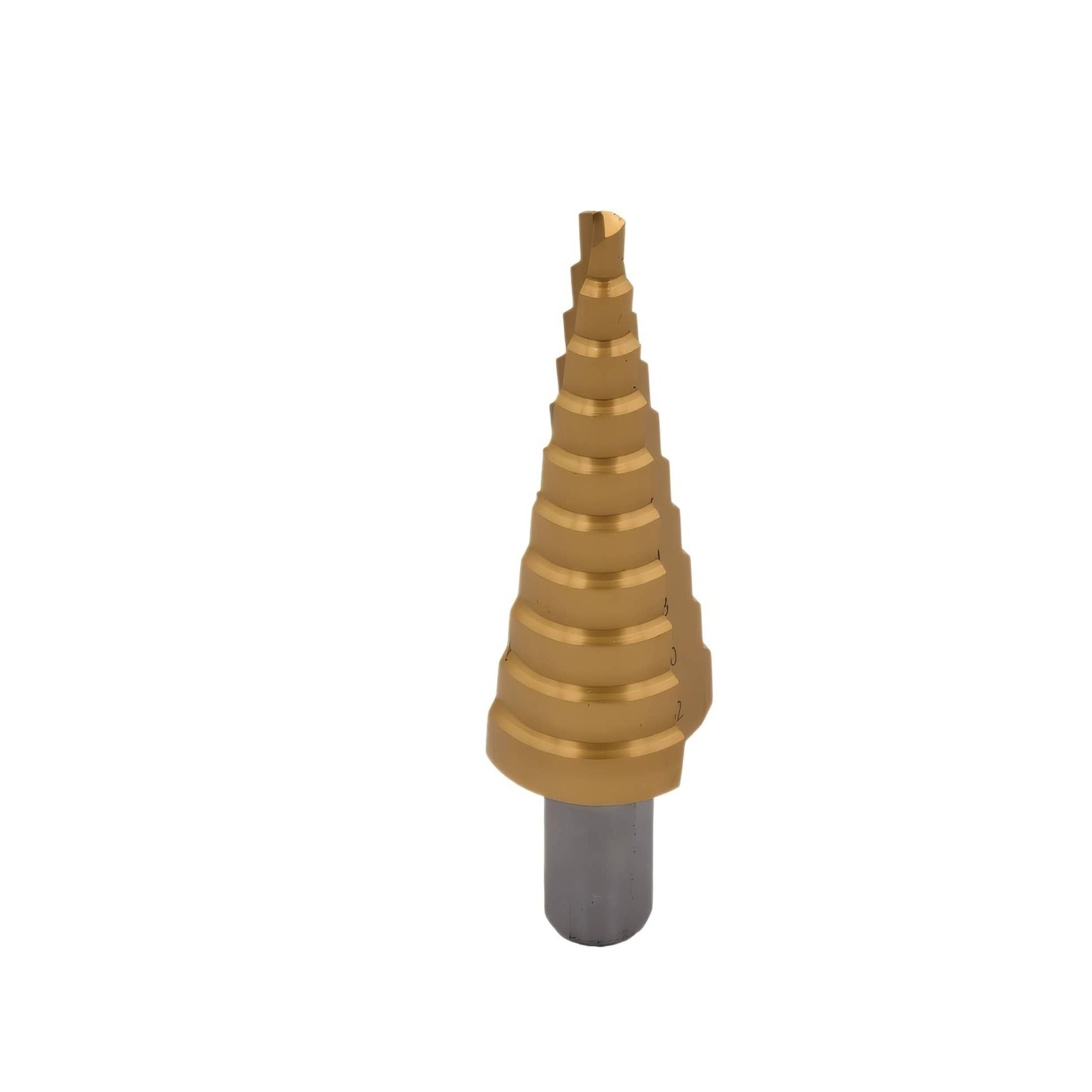 CH Tools HSS-E TiN Step Drill Bit 4–22mm – 10 Steps - Twin Eagle Imports