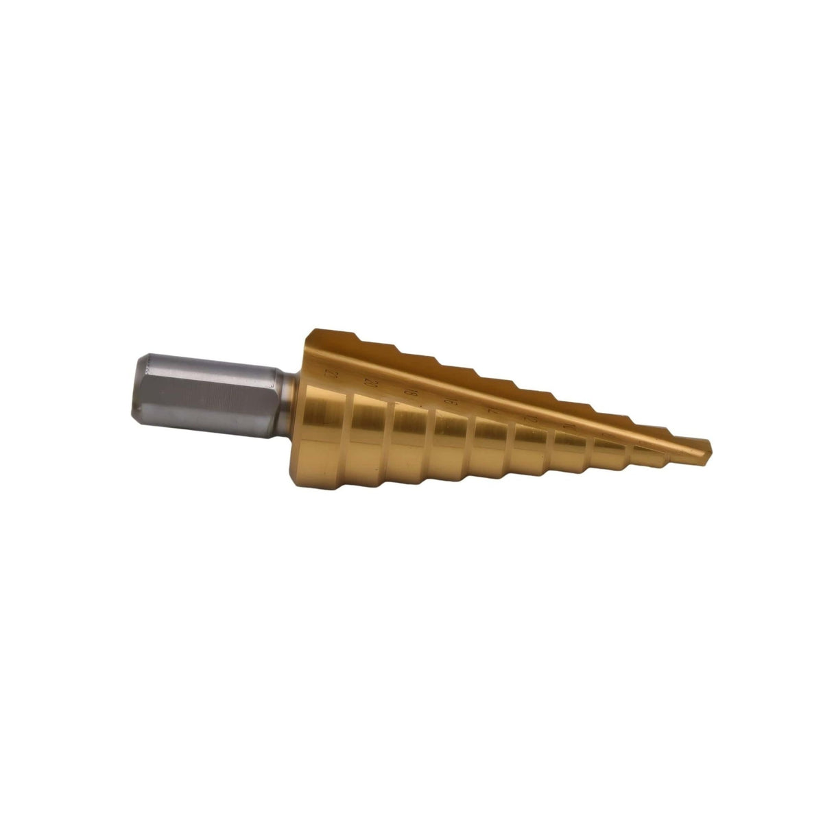 CH Tools HSS-E TiN Step Drill Bit 4–22mm – 10 Steps - Twin Eagle Imports