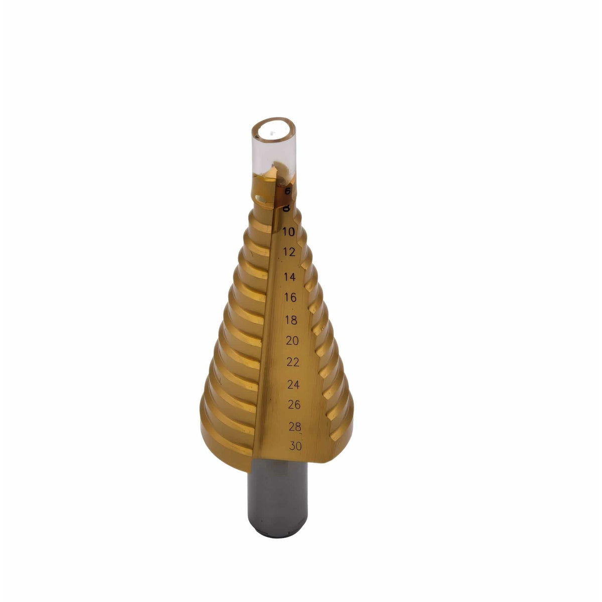 CH Tools HSS-E TiN Step Drill Bit 6–30mm – 13 Steps - Twin Eagle Imports
