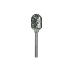 CH Tools – SC3MNF 10mm Double Cut Metric Carbide Burr (Cylinder with Radius End, 6mm Shank) - Twin Eagle Imports