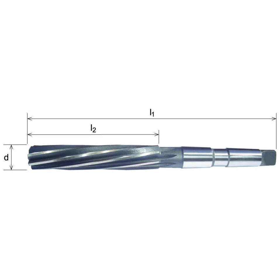 Somta Series 712 – HSS No.4 Morse Taper Parallel Machine Reamers 38.1mm/ 1-1/2"