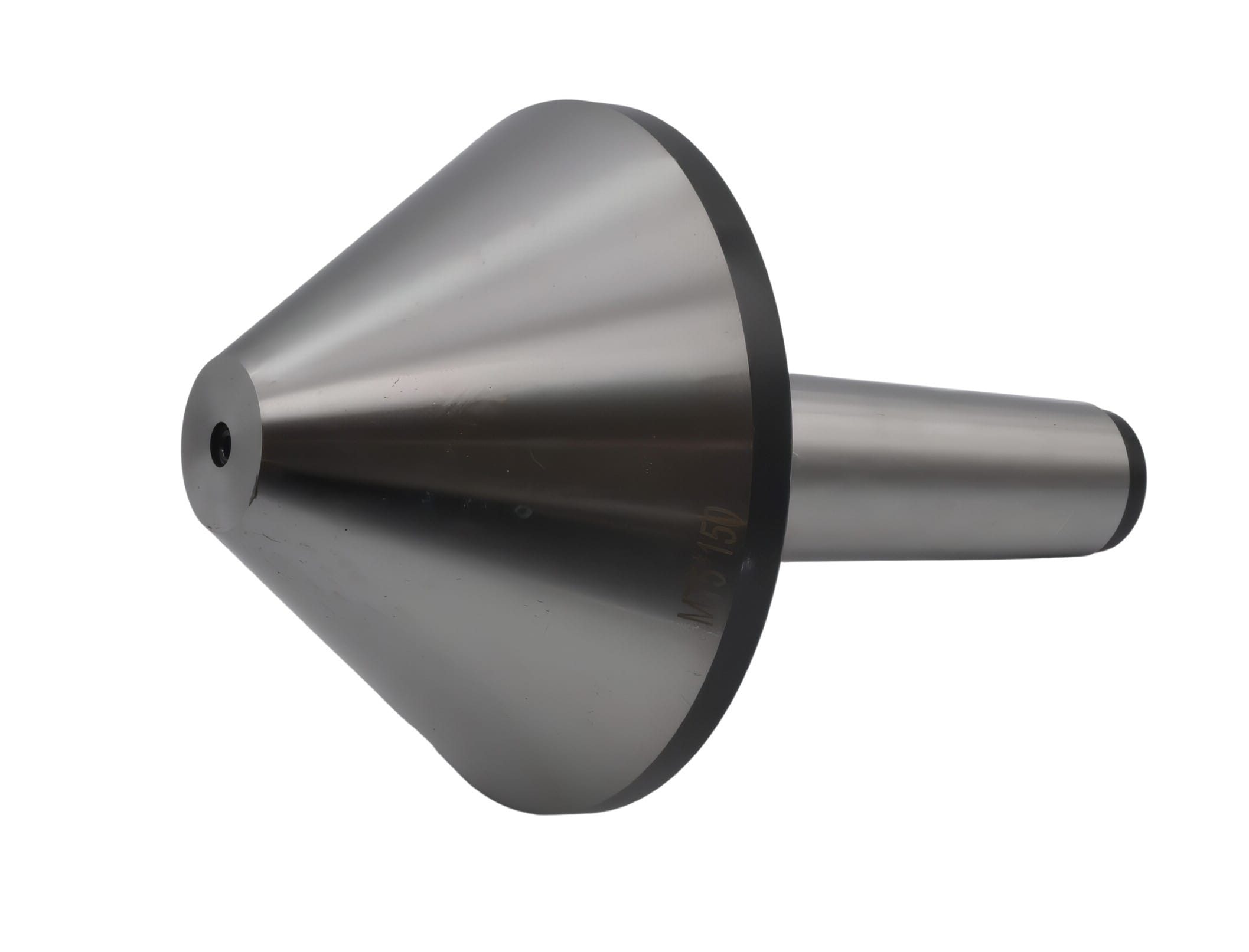 DAJIU ACCESSORIES Bull Nose Pipe Centre MT5 x 150mm Heavy Duty Revolving Pipe Centre