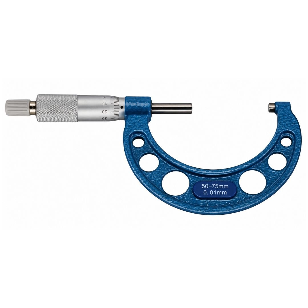 Dasqua Outside Micrometer 50 - 75 mm Series 4111-8115A - Twin Eagle Imports