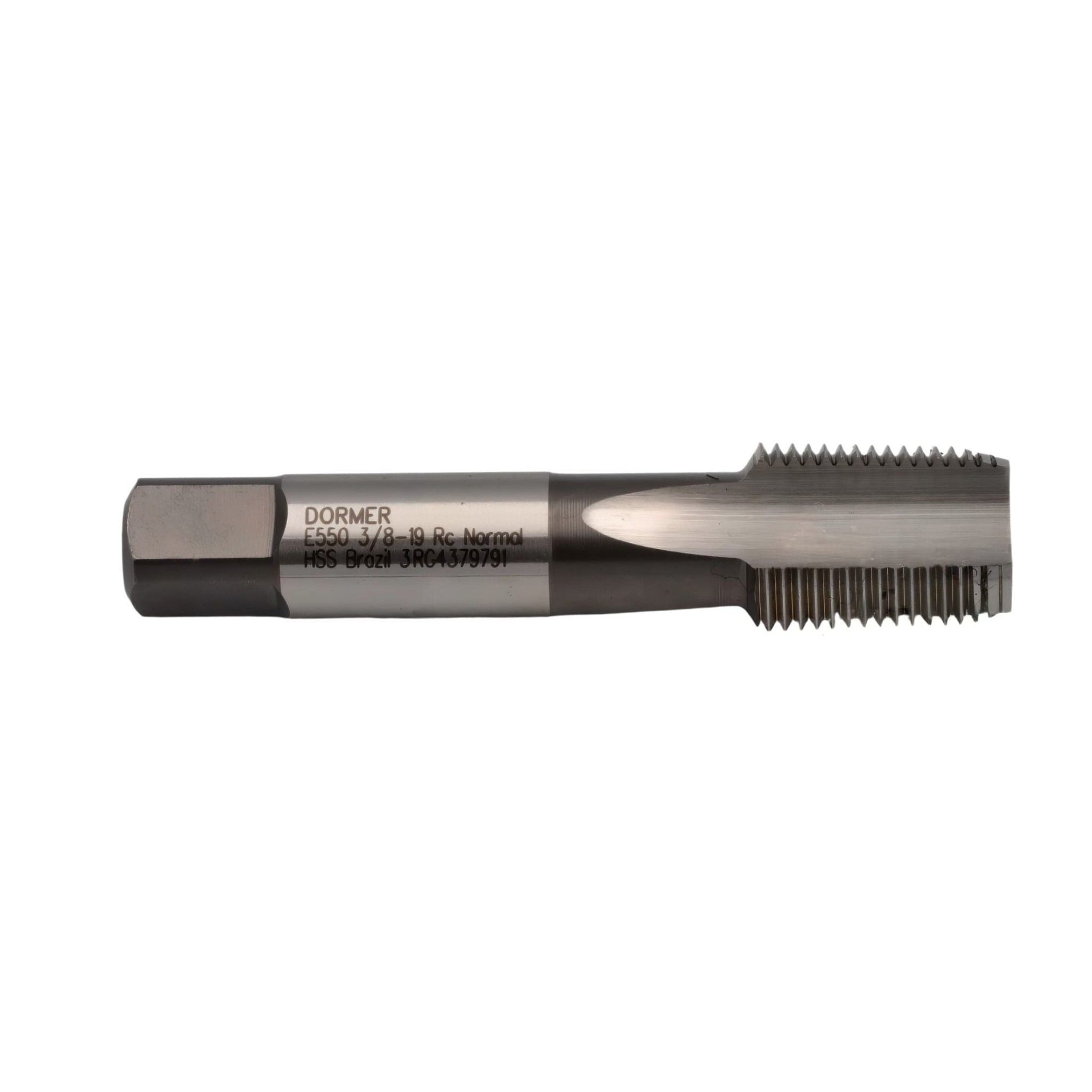 Dormer E5503/8 – 3/8" BSPT Rc HSS Straight Flute Hand Tap - Twin Eagle Imports