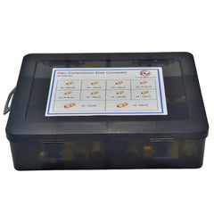 DOT Brass Connector 40pc Brass Compression Male Connector Grab Kit Assortment