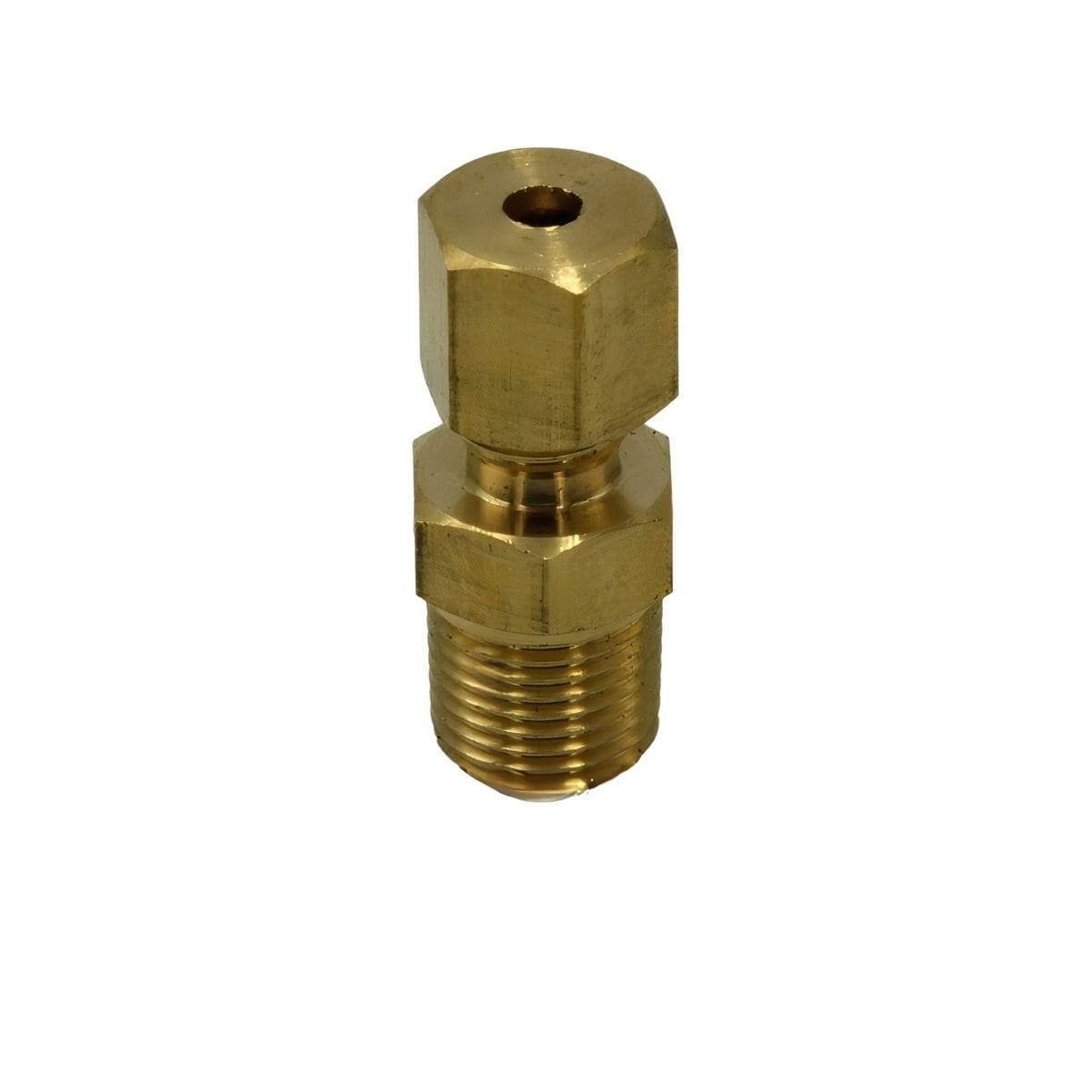 DOT Brass Connector Brass Compression Male Female Connector (T1/8xM1/8)