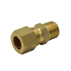 DOT Brass Connector Brass Compression Male Female Connector (T3/8xM1/4)