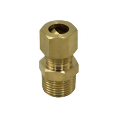 DOT Brass Connector Brass Compression Male Female Connector (T3/8xM3/8)