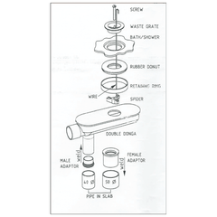 Double Dinger – The Easy Solution for Plumbing Misalignment 40mm - Twin Eagle Imports