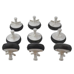 DRAINCHEM Expanding Plumbing Plug 9x Nylon Mechanical Pipe Test Plug Bung with 13mm Bypass 110mm to 130mm