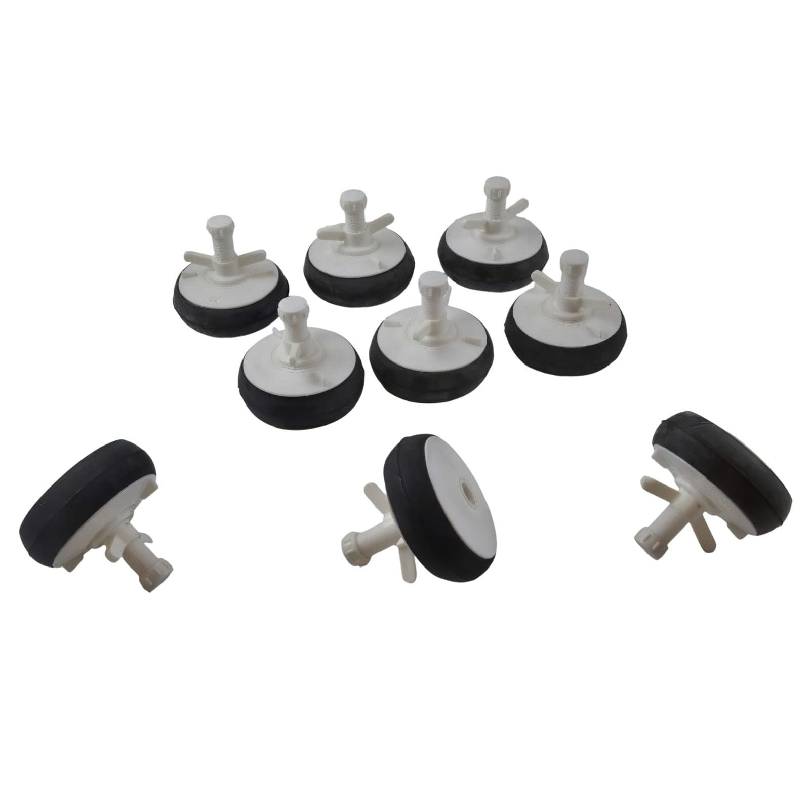 DRAINCHEM Expanding Plumbing Plug 9x Nylon Mechanical Pipe Test Plug Bung with 13mm Bypass 110mm to 130mm