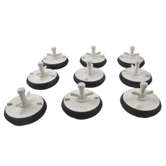 DRAINCHEM Expanding Plumbing Plug 9x Nylon Mechanical Pipe Test Plug Bung with 13mm Bypass 145mm to 160mm