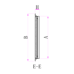 Ductsure Eggcrate Hinged Polyester Filter – EGHF-P 600400 (595 x 395 mm) - Twin Eagle Imports