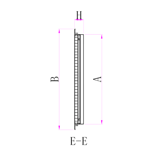 Ductsure Eggcrate Hinged Polyester Filter – EGHF-P 600550 (595 x 545 mm) - Twin Eagle Imports