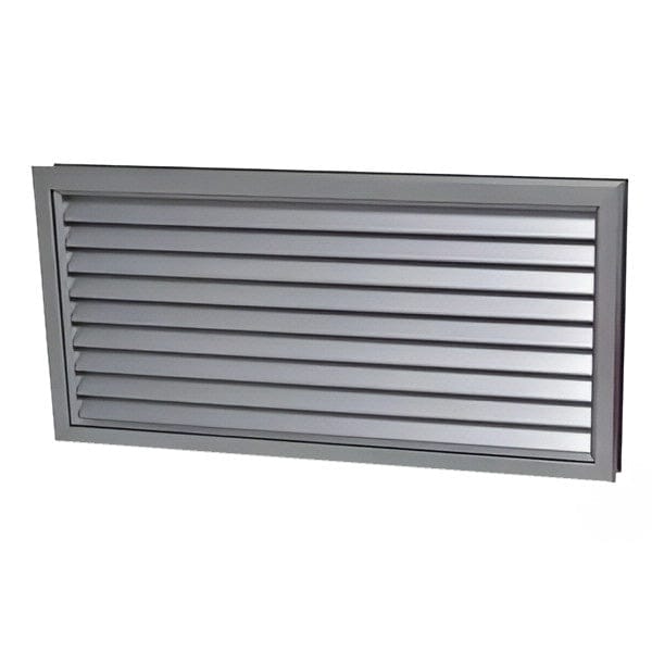 Ductsure Ventilation Ductsure Door Relief Vent Grille (Anodized Aluminium) – DG-A 600300