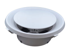 Ductsure Ventilation Ductsure PCD200 Plastic Round Ceiling Cone Vent Diffuser