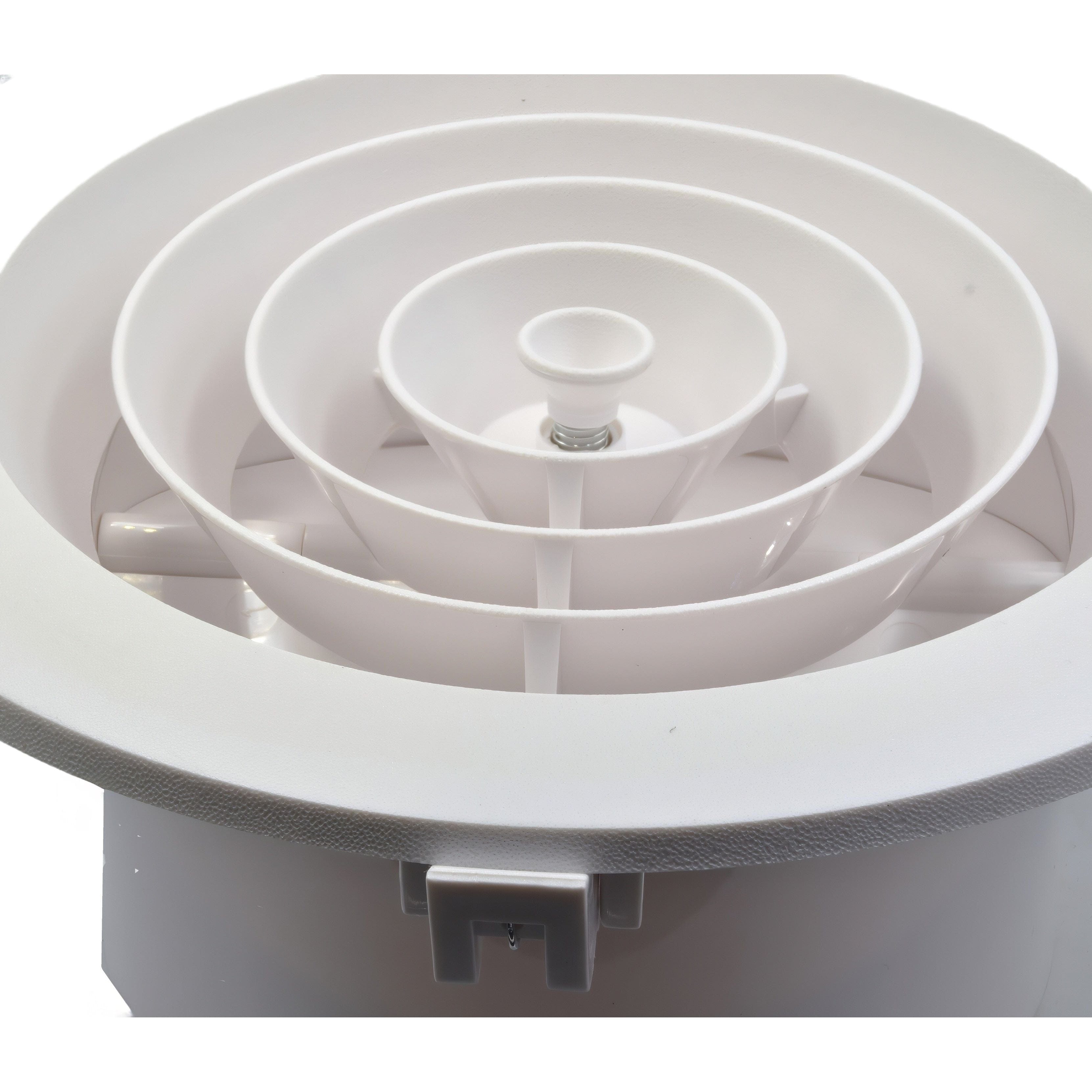 Ductsure Ventilation Ductsure PDJ150 Plastic Round Ceiling Vent Diffuser