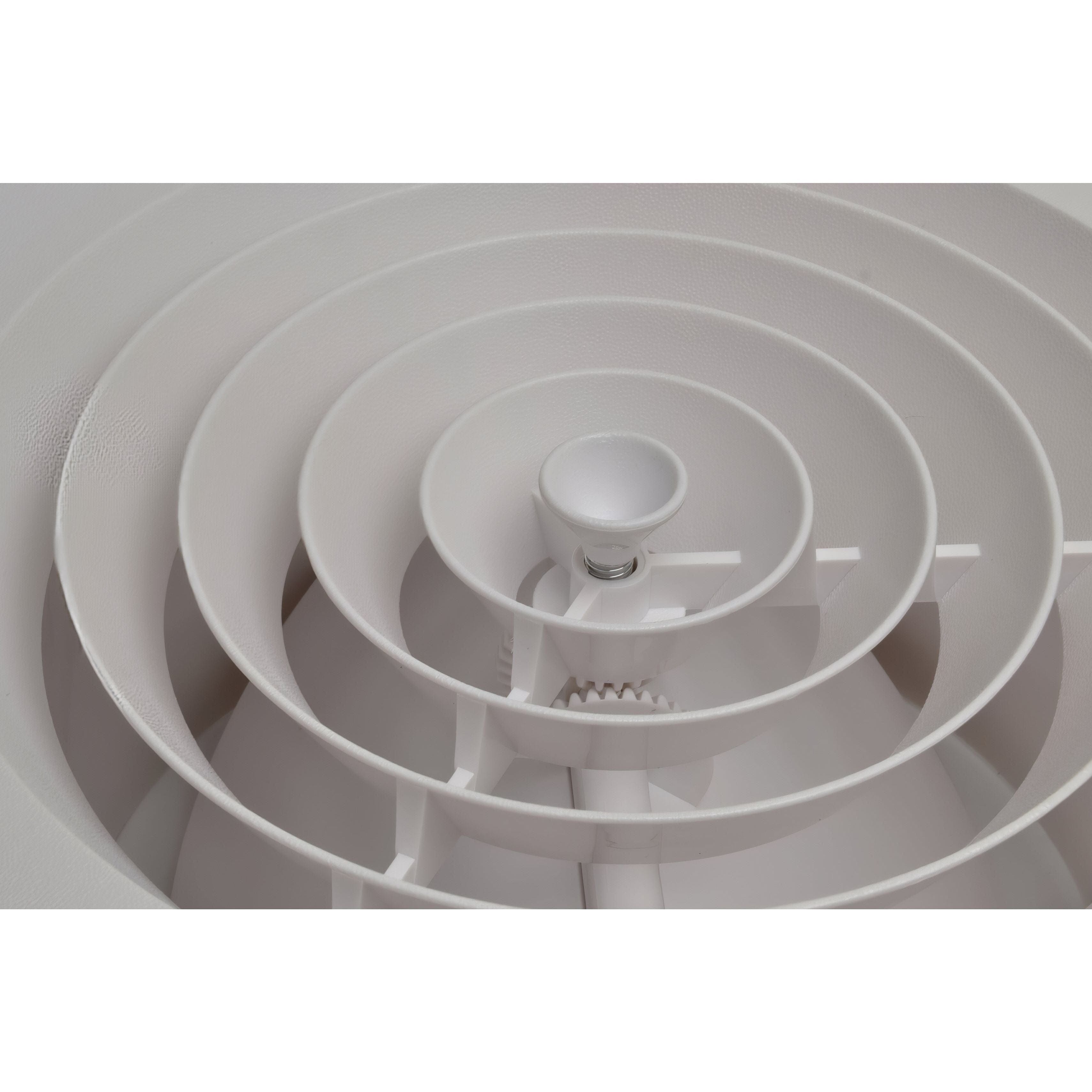 Ductsure Ventilation Pack of 20 Ductsure PDJ200 Plastic Round Ceiling Vent Diffuser