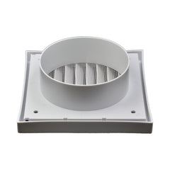 Ductsure Ventilation Twin Pack PFL100 Ductsure Ducting Wall Vent : Fixed Louvre - Φ100