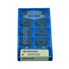 10 pc Kyocera WNMG080404PQ CA125P – Turning Insert (Finishing, PQ Chipbreaker)