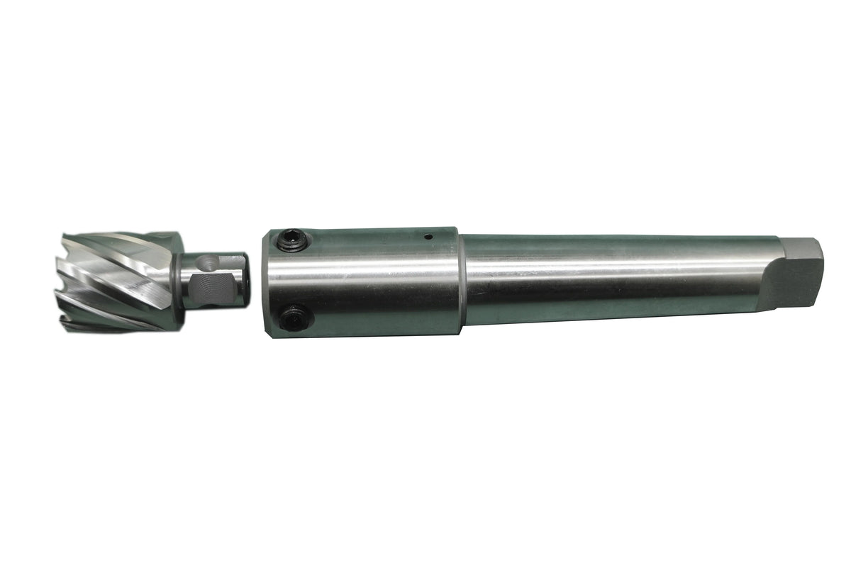 Morse Taper 3 Arbor for Annular Cutters (Without Coolant Collar)