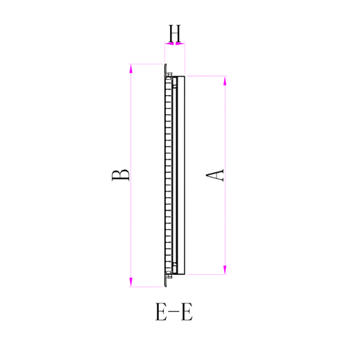 Ductsure Eggcrate Hinged Polyester Filter – EGHF-P 600550 (595 x 545 mm)