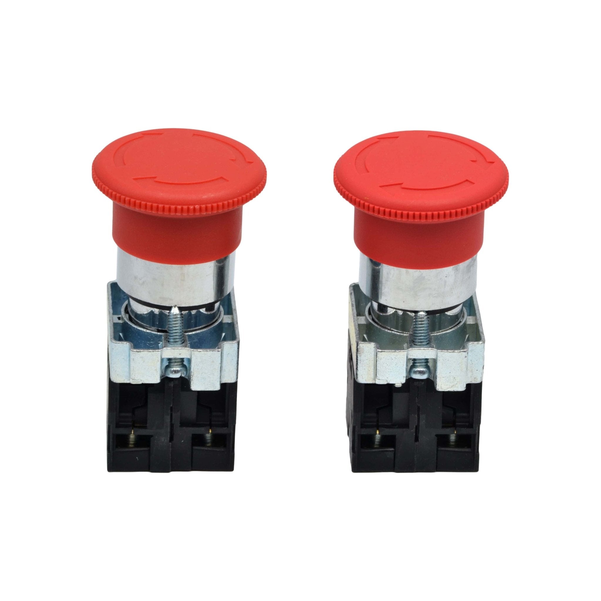 Emergency Stop E-Stop XB2 without casing set of 2 Switch Electrical 12V 24V XB2-BS545 - Twin Eagle Imports