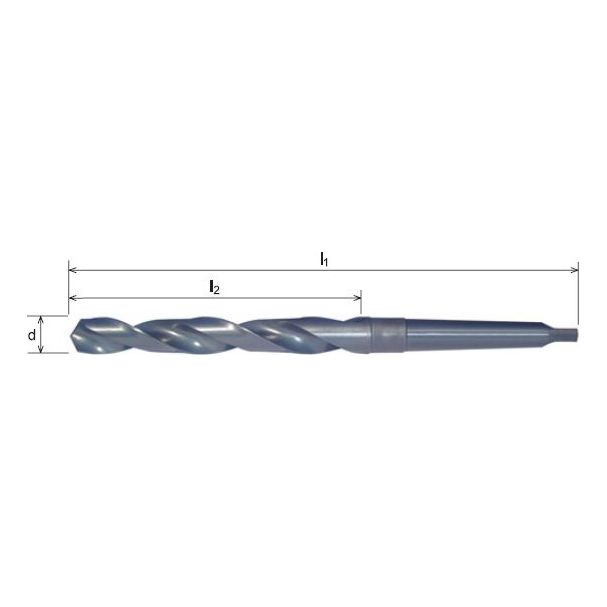 Somta Series 204 – HSS Morse Taper Shank Drill 40.00mm
