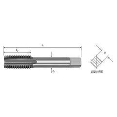 Somta Series 541 - HSS Straight Flute Short Hand Taper (First Tap) UNC 3/4" x 10 TPI