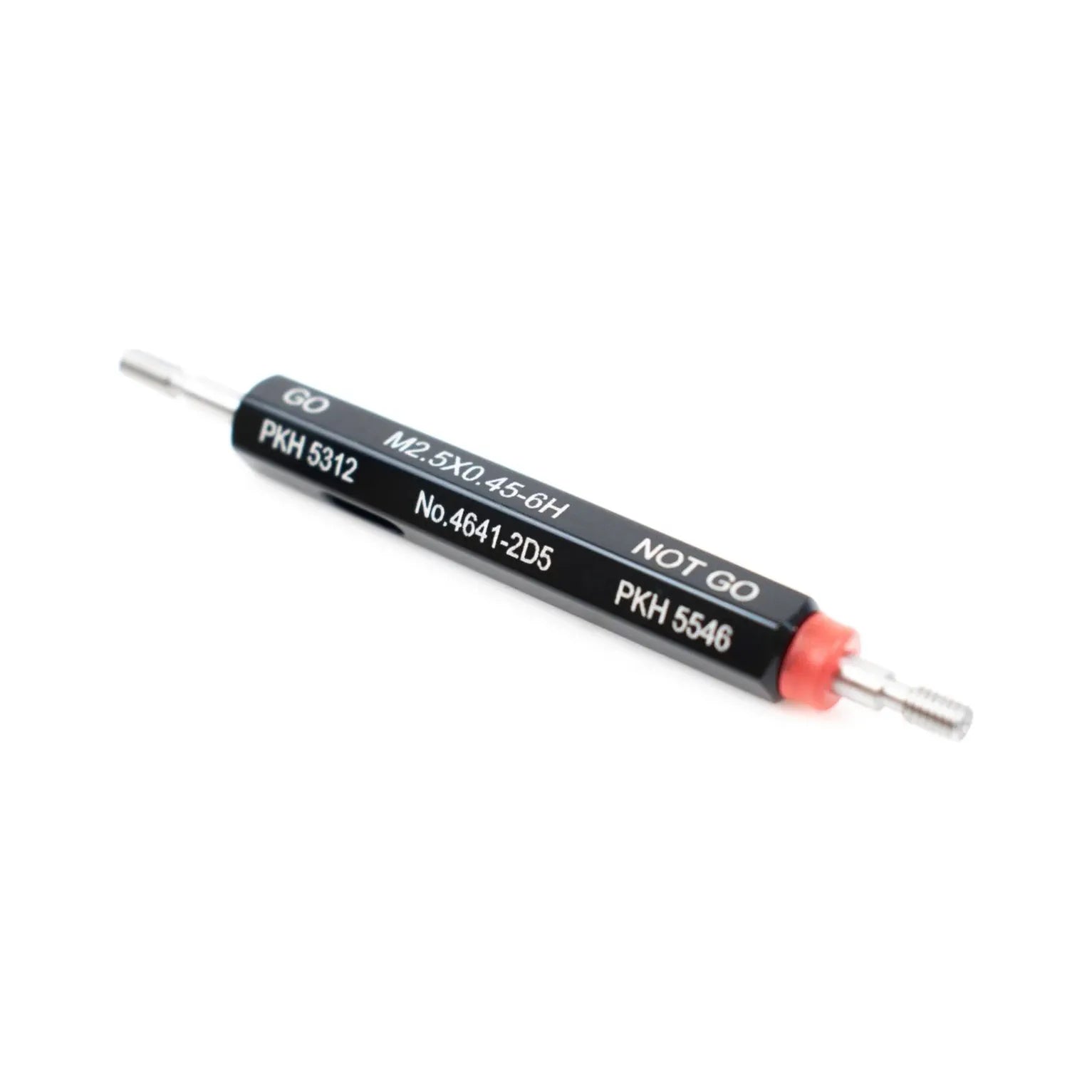 Insize Plus Metric Thread Plug Gauge M2.5 x 0.45 Range Series 4641-2D5