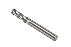 Kyocera SGS 30123 3/16" 4 Flute Bright Uncoated Long Carbide Square End Mill