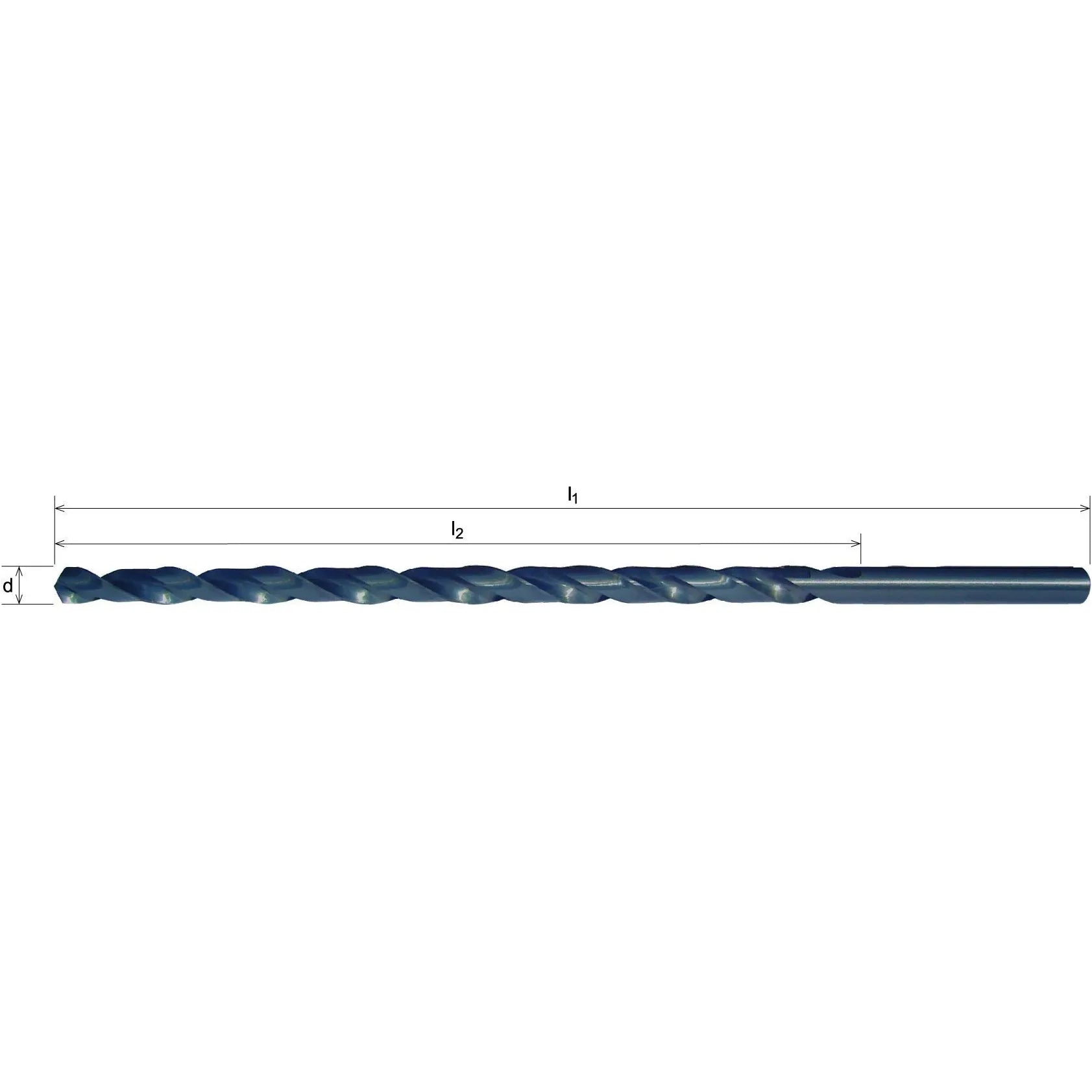 Somta Series 124 – HSS 200mm x 250mm Straight Shank Extra Length Drill 12.5mm