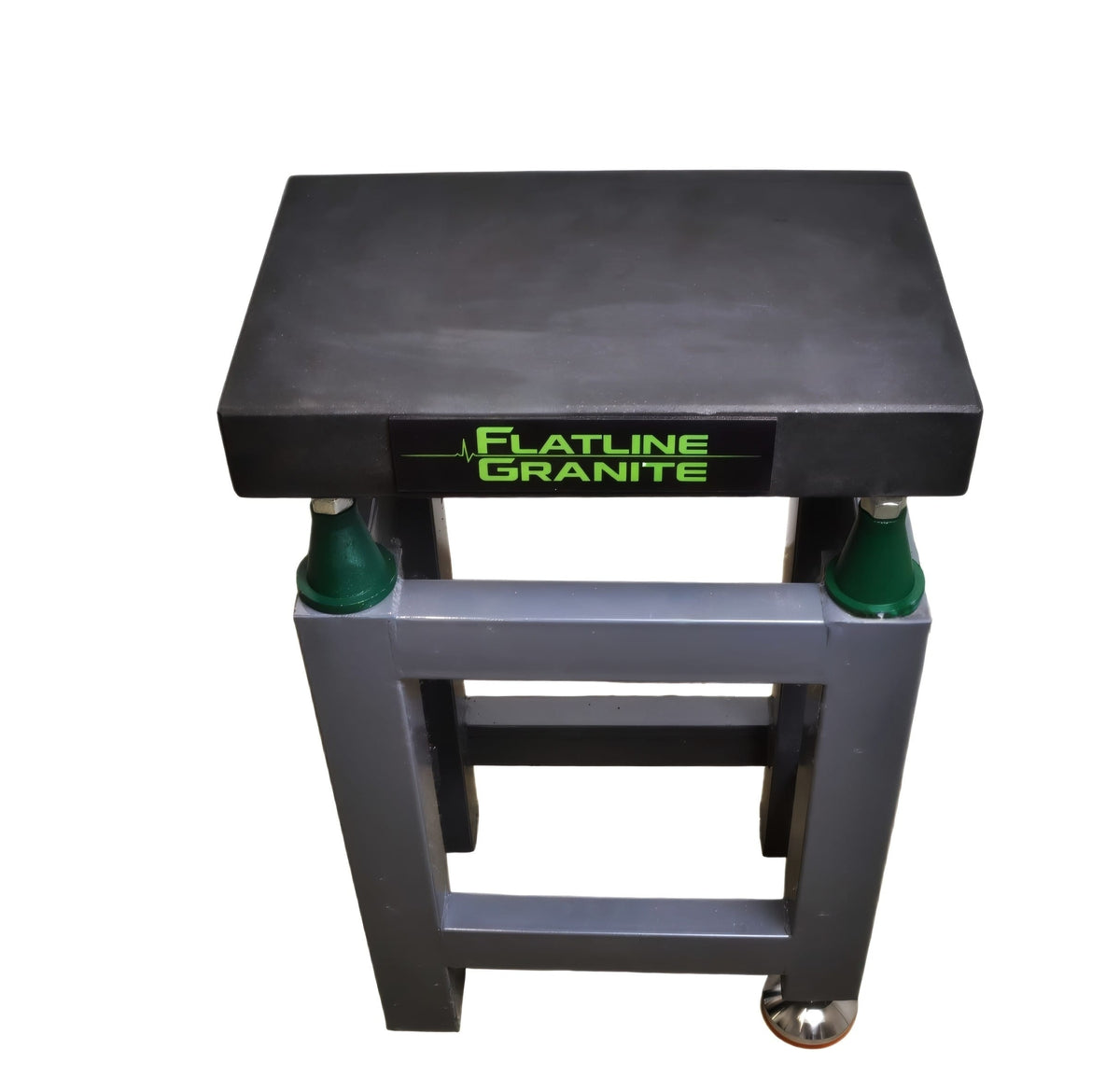 Flatline Granite MEASURING EQUIPMENT Flatline Granite Surface Plate 400 x 250 x 60mm with Stand & Levelling Brackets