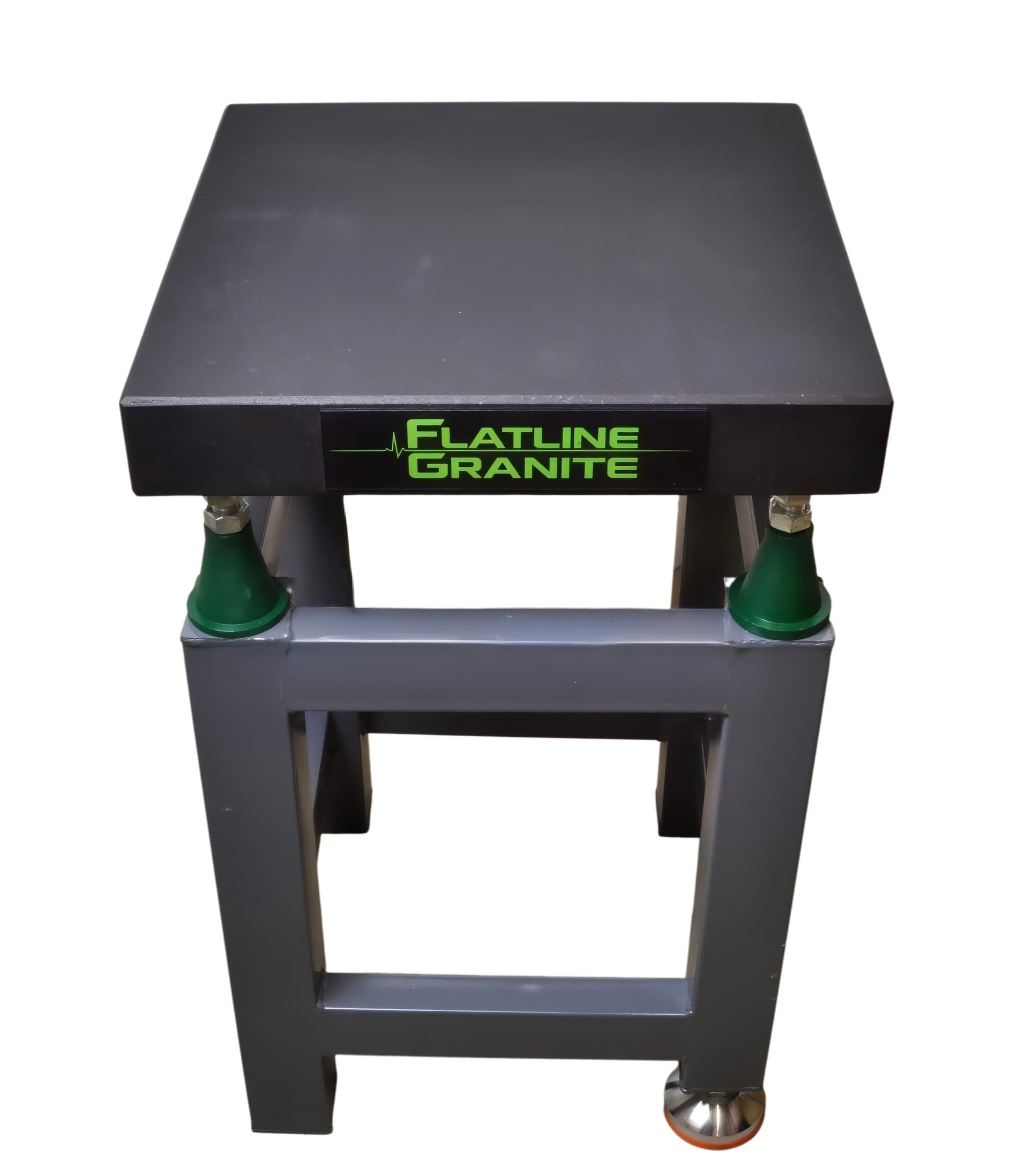 Flatline Granite MEASURING EQUIPMENT Flatline Granite Surface Plate 400 x 400 x 60mm with Stand & Levelling Table