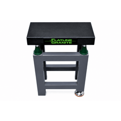 Flatline Granite Surface Plate 400 x 250 x 60mm with Stand & Levelling Brackets - Twin Eagle Imports