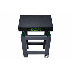 Flatline Granite Surface Plate 400 x 250 x 60mm with Stand & Levelling Brackets - Twin Eagle Imports