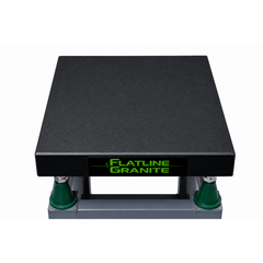 Flatline Granite Surface Plate 400 x 400 x 60mm with Stand & Levelling Table - Twin Eagle Imports