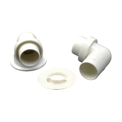 Flexible Plumbdinger - White Plated Brass Plug 40mm - Twin Eagle Imports