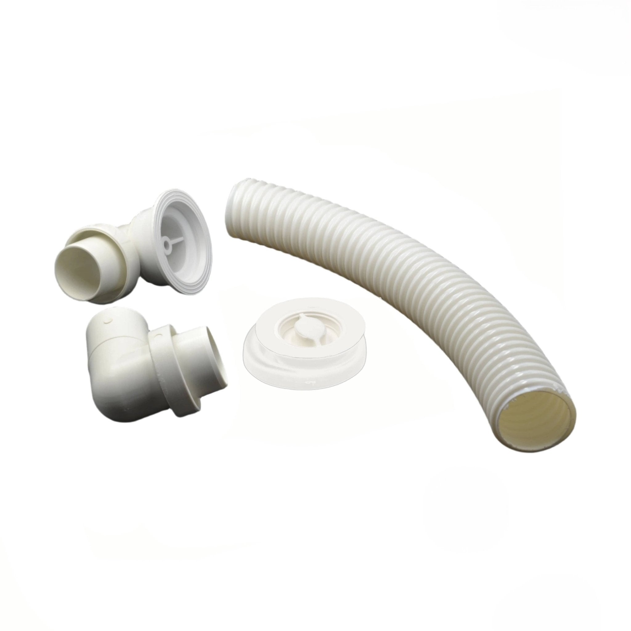 Flexible Plumbdinger - White Plated Brass Plug 40mm - Twin Eagle Imports