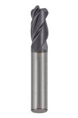 Fullerton 10.0mm 4 Flute TiAlN Coated Carbide Ball Nose Endmill - 3200 Series - Twin Eagle Imports