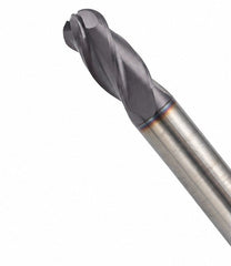 Fullerton 12.0mm 4 Flute TiAlN Coated Carbide Ball Nose Endmill - 3200 Series - Twin Eagle Imports